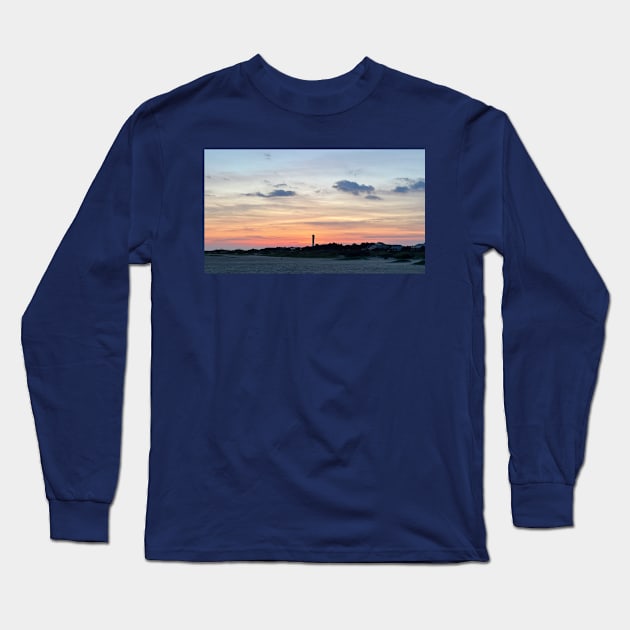 Beach Sunset Long Sleeve T-Shirt by Suncatcher Photos - Apparel - Home Decor